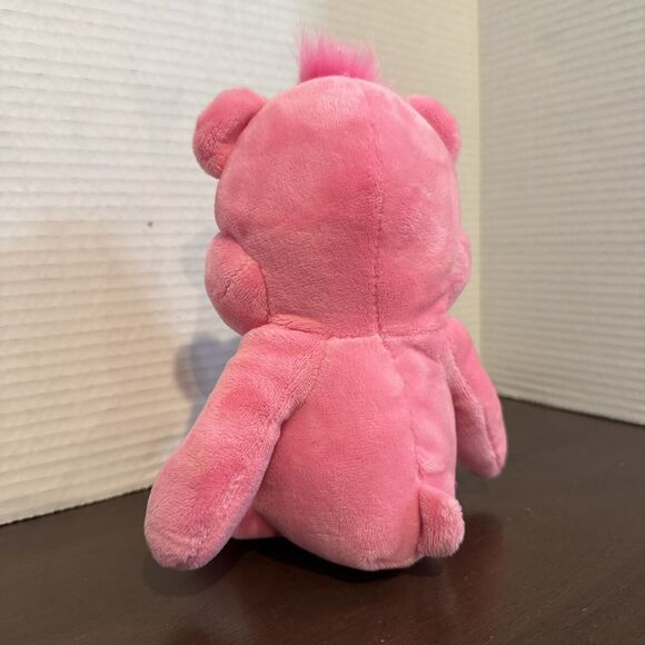 Care Bears Cheer Bear 9" Plush Stuffed Animal Pink Rainbow Basic Fun Toy - Picture 5 of 10